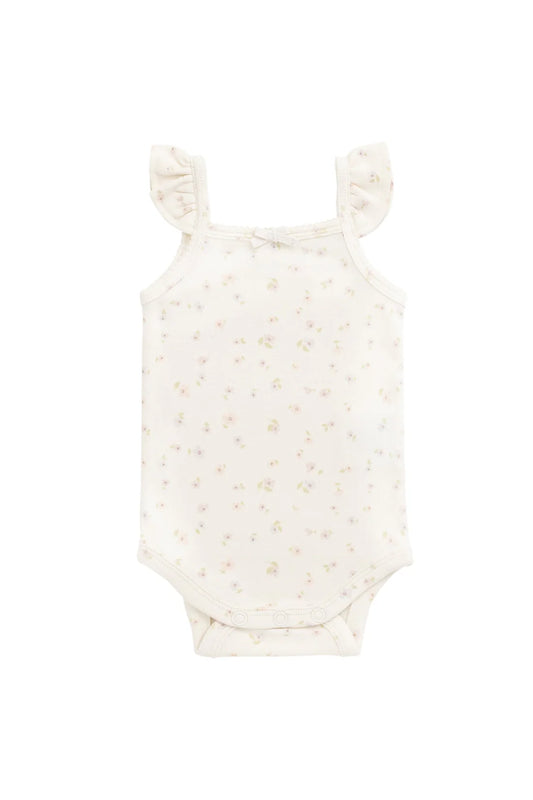 Organic Cotton Bettina Bodysuit | Briella Whisper