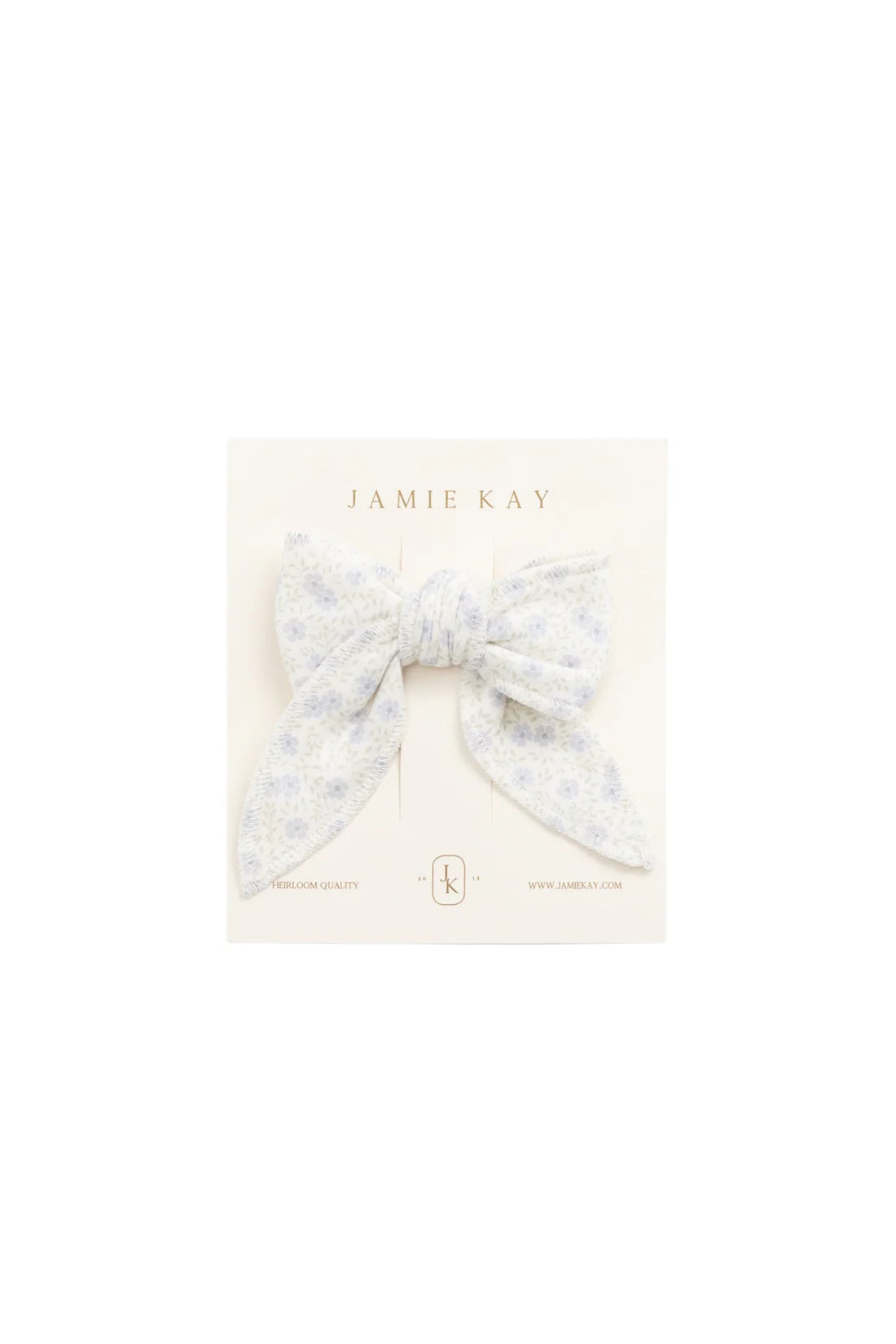 Organic Cotton Bow | Emmy Lilac