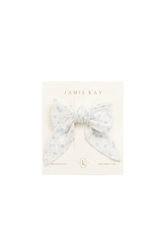 Organic Cotton Bow | Emmy Lilac