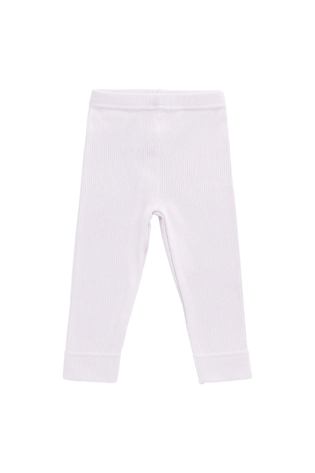 Organic Cotton Fine Rib Everyday Legging | Popsicle (Lilac)