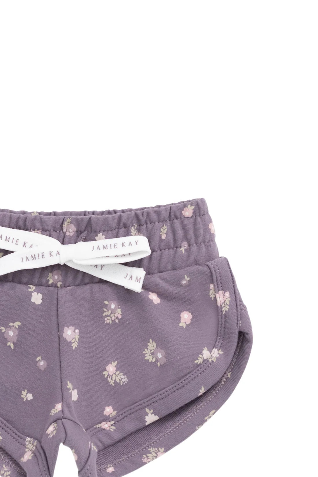 Ivy Track Short | Polly Gray Ridge (Purple Floral)