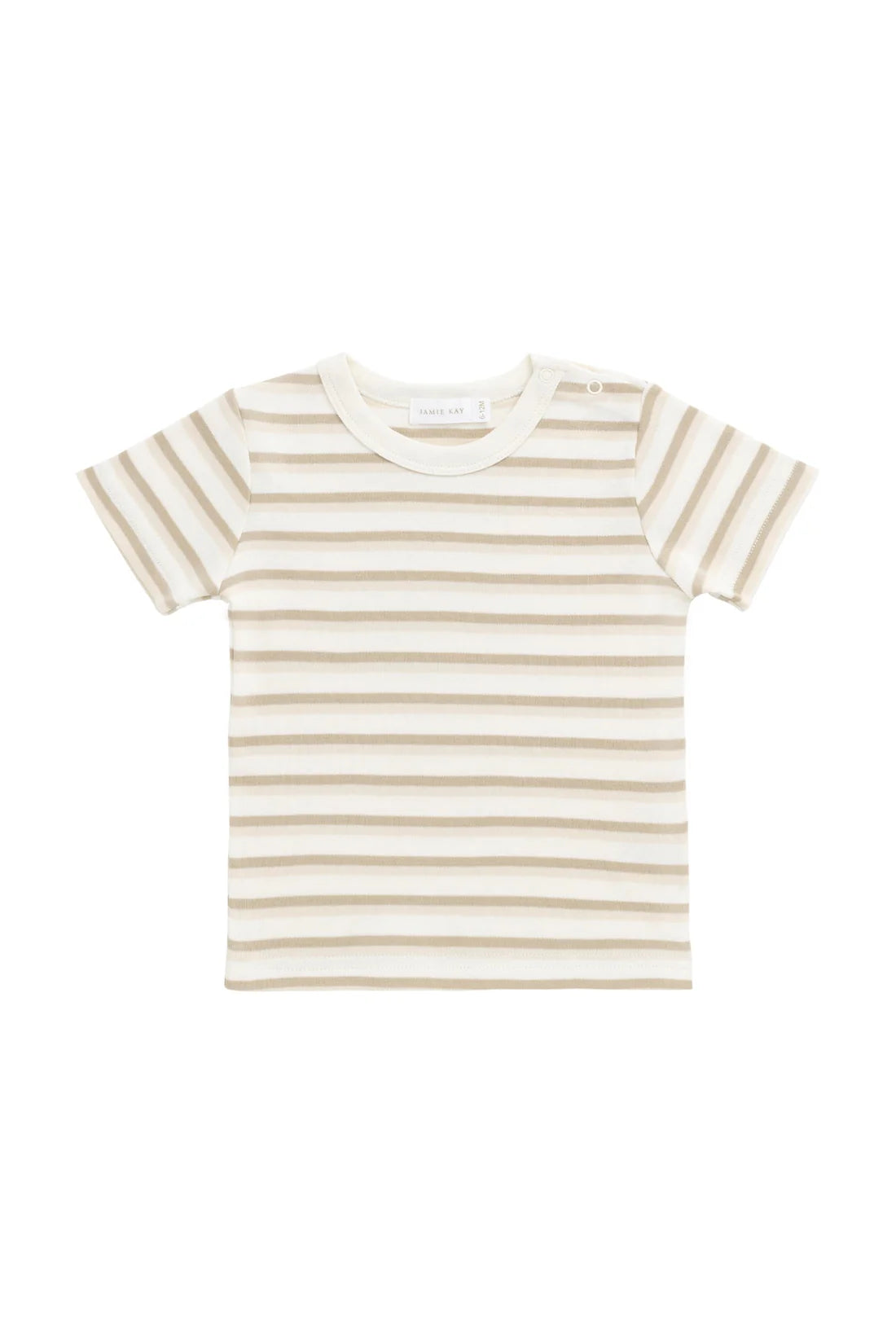 Pima Cotton Willem Tee | Sundrenched Stripe