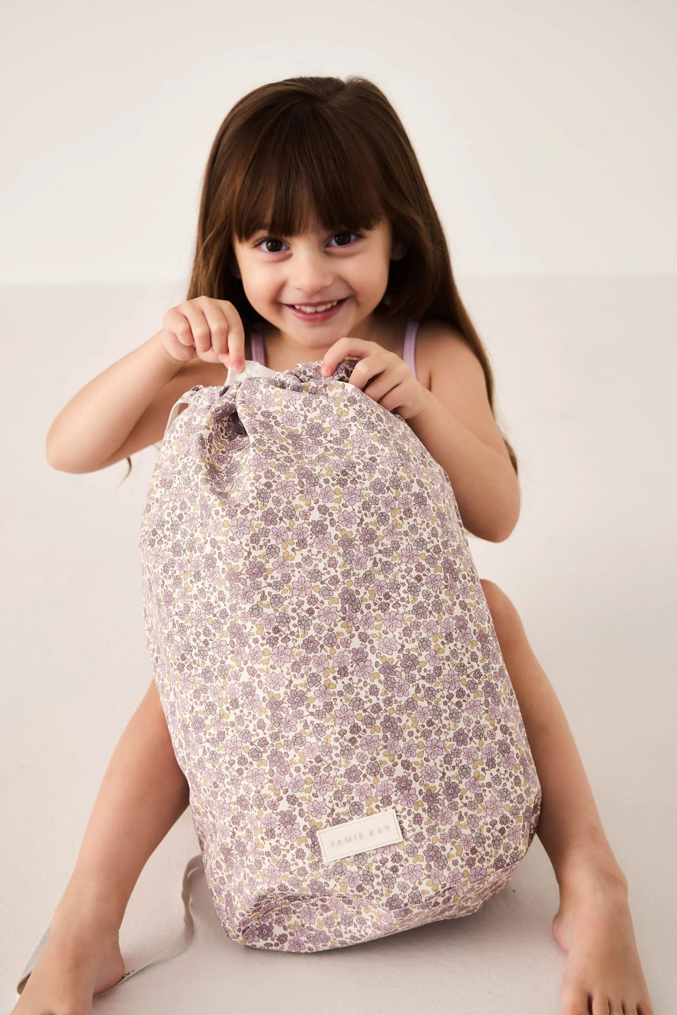 Drawstring Bag | Chloe Orchid