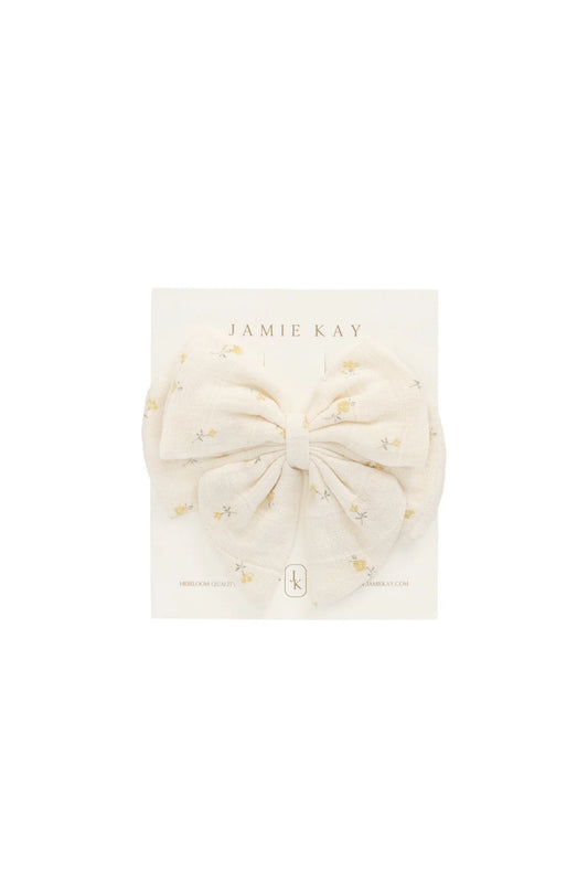 Muslin Annalise Bow | Vintage Ditsy