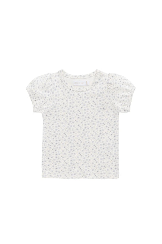 Organic Cotton Prairie Top | Penelope Evening Haze