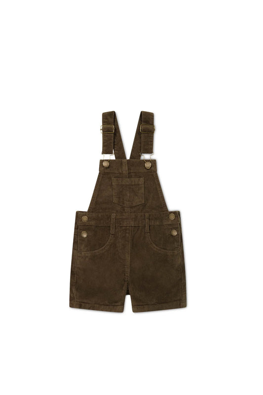 Casey Cord Short Overall | Bear
