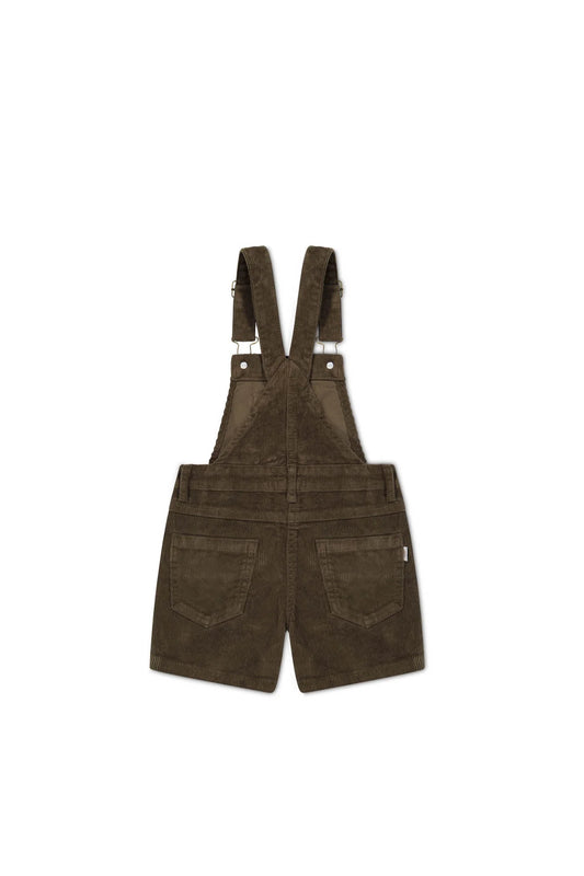 Casey Cord Short Overall | Bear