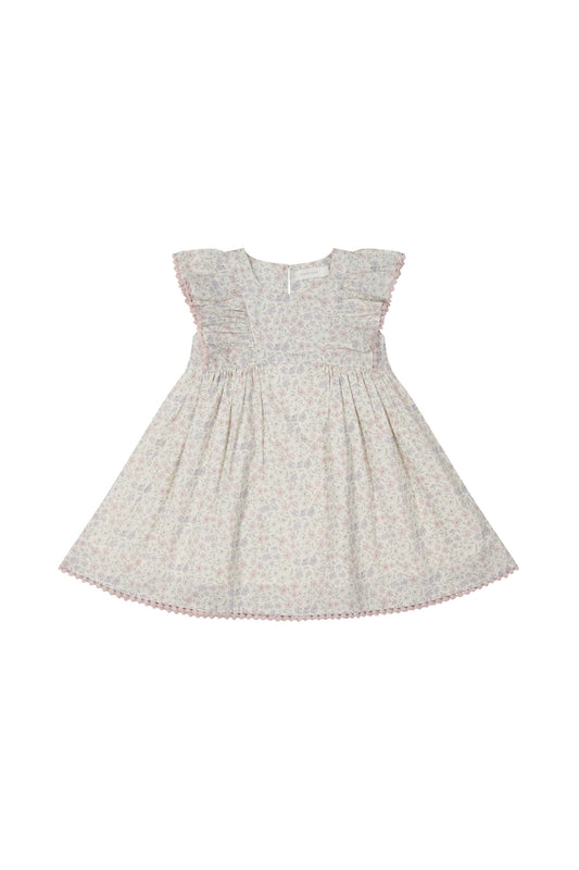 Organic Cotton Gabrielle Dress | Fifi Lilac