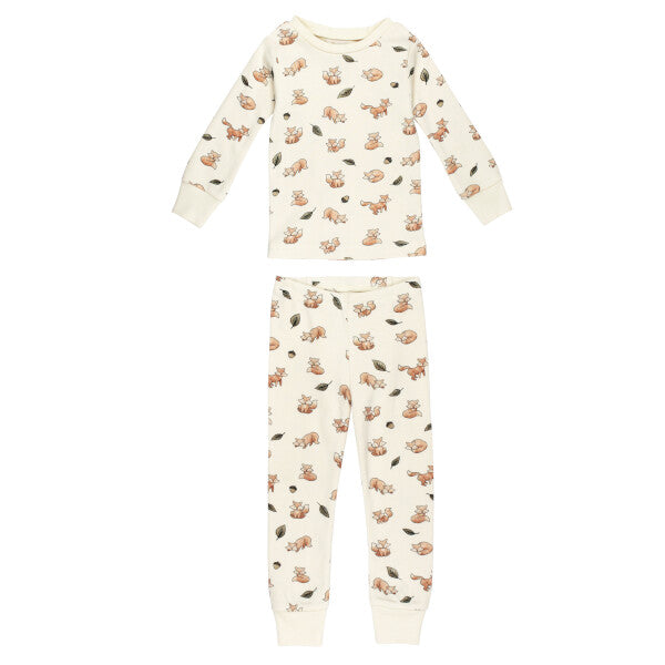 Organic Long Sleeve PJ Set | Foxy