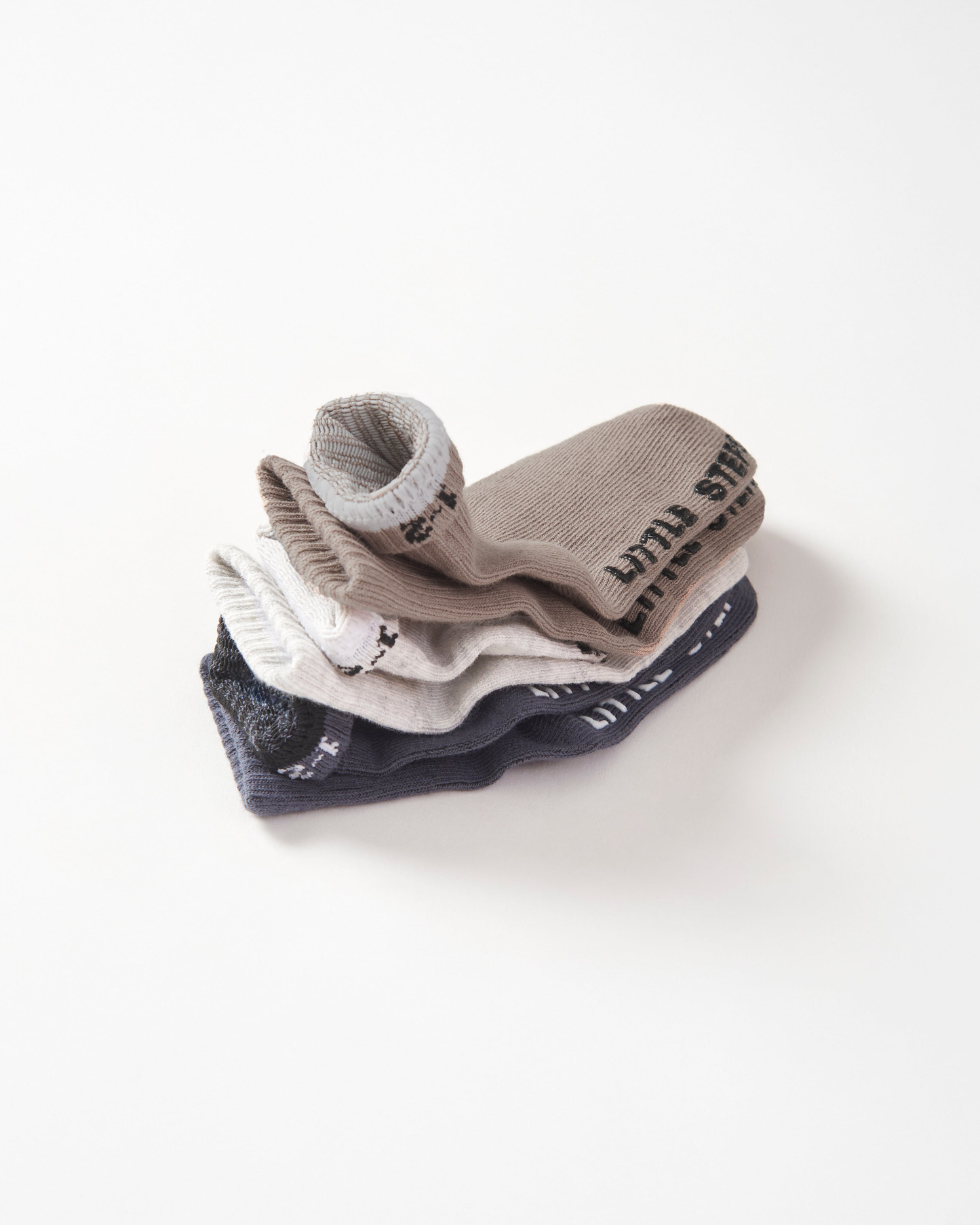Sock 3-Pack | Smoke, Light Heather Grey, Mushroom
