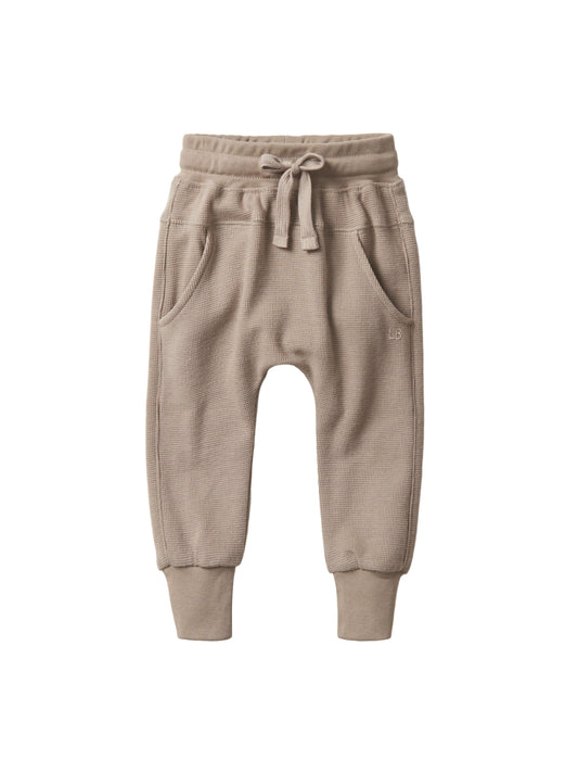 Waffle Joggers | Mushroom