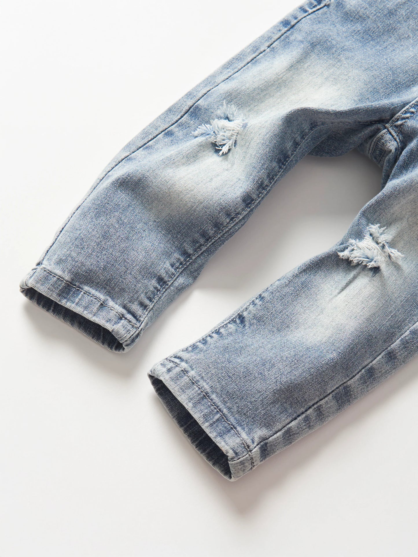 Paperbag Waist Denim | Light Wash