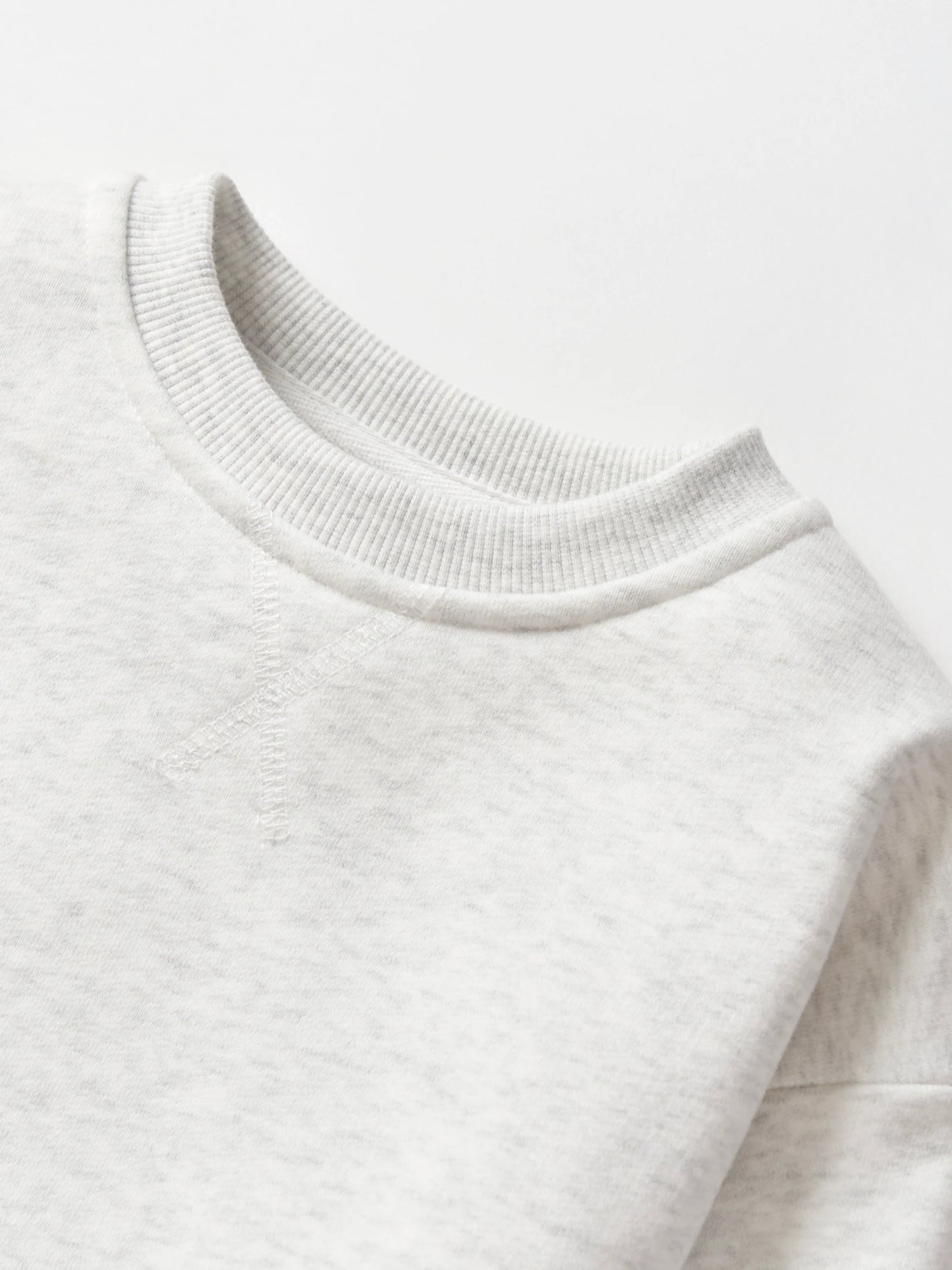Elevated Crewneck | Light Heather Grey