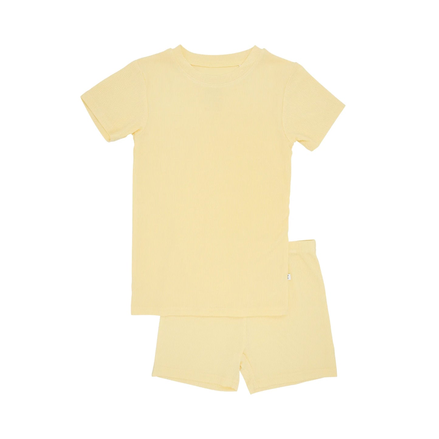 Shorts Bamboo Pajama Set | Lemon Yellow