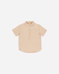 Mason Shirt | Grapefruit Stripe