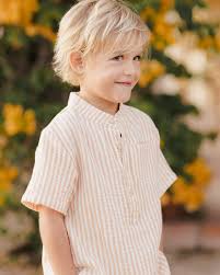 Mason Shirt | Grapefruit Stripe