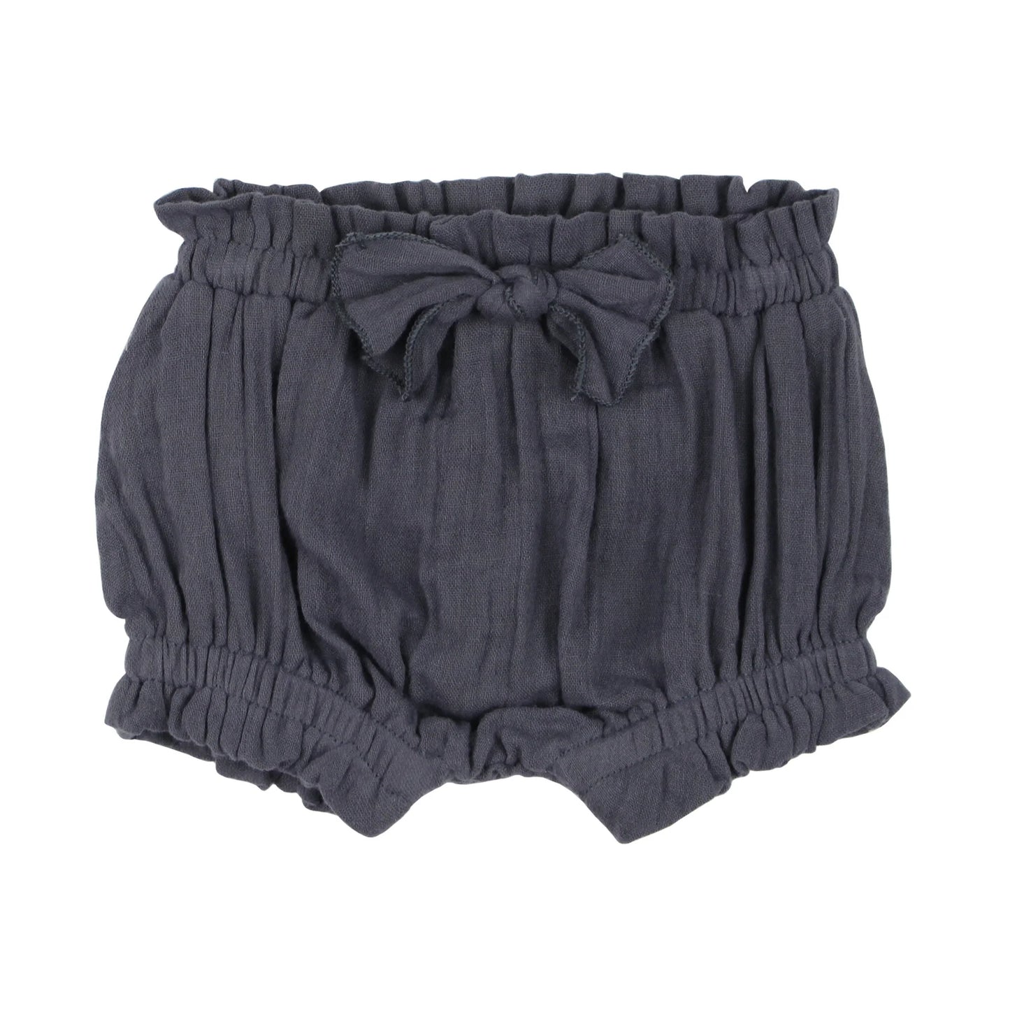 Organic Muslin Ruffle Bloomer | Dusk