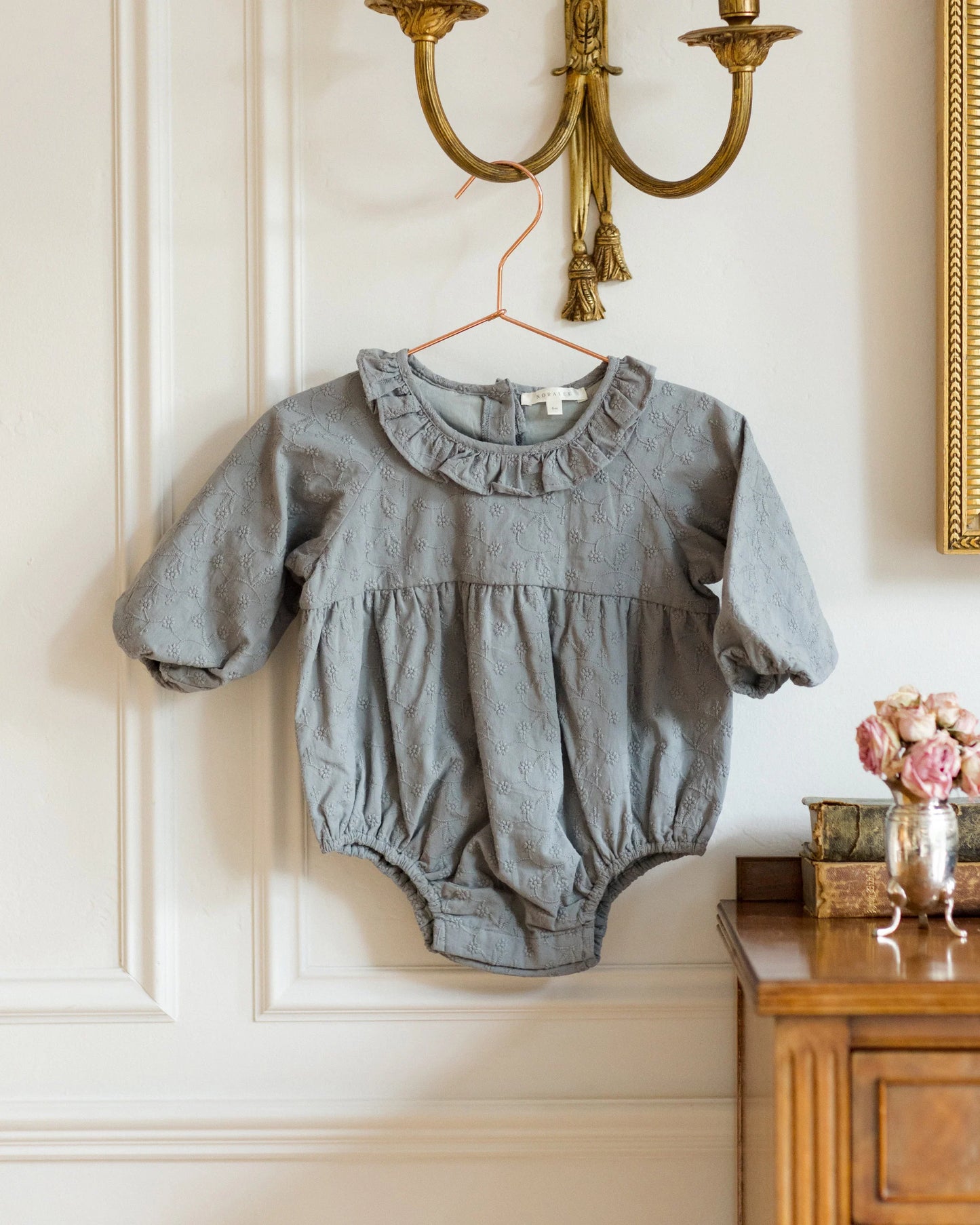 Adeline Romper | French Blue