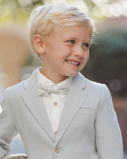 Bow Tie | French Floral Stripe