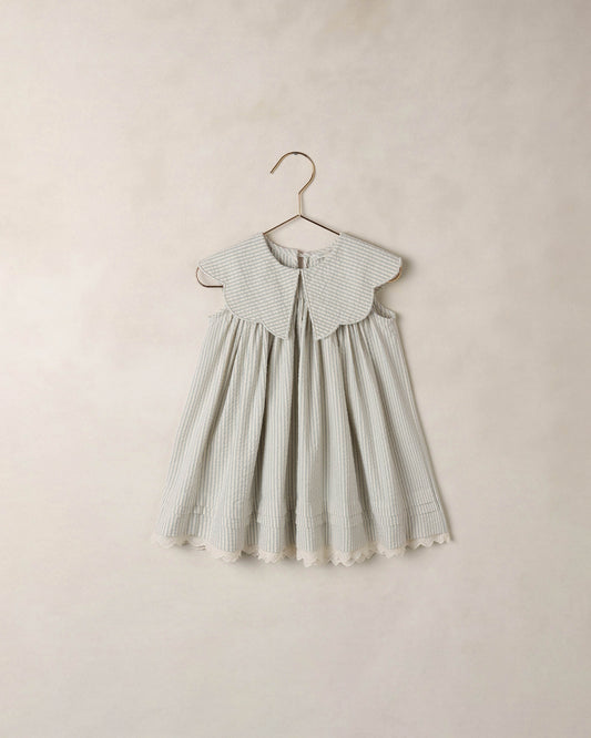 Florence Dress | Sky Stripe