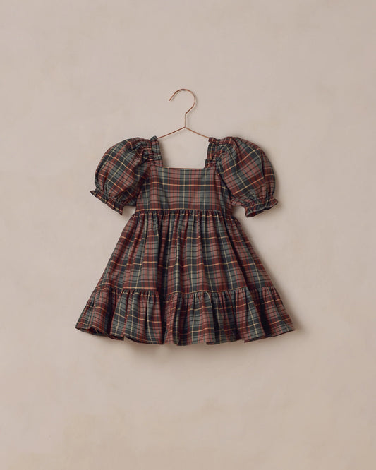 Louella Dress | Winter Tartan