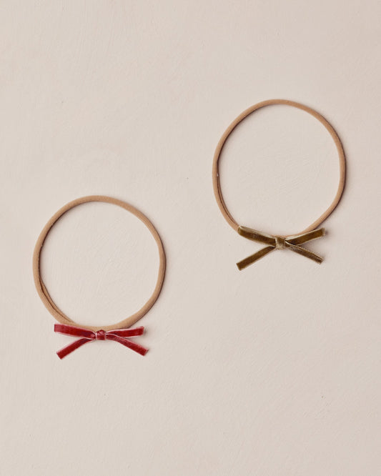 Bow Nylon Headbands | Ruby & Pine