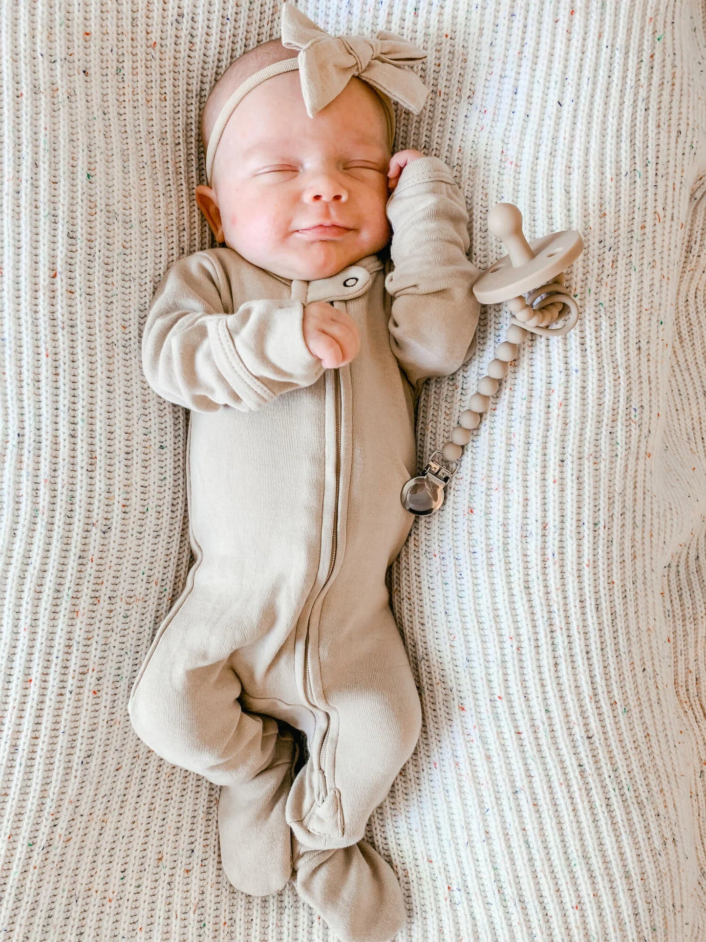 Stone Footed Sleeper | 2-Way Zipper