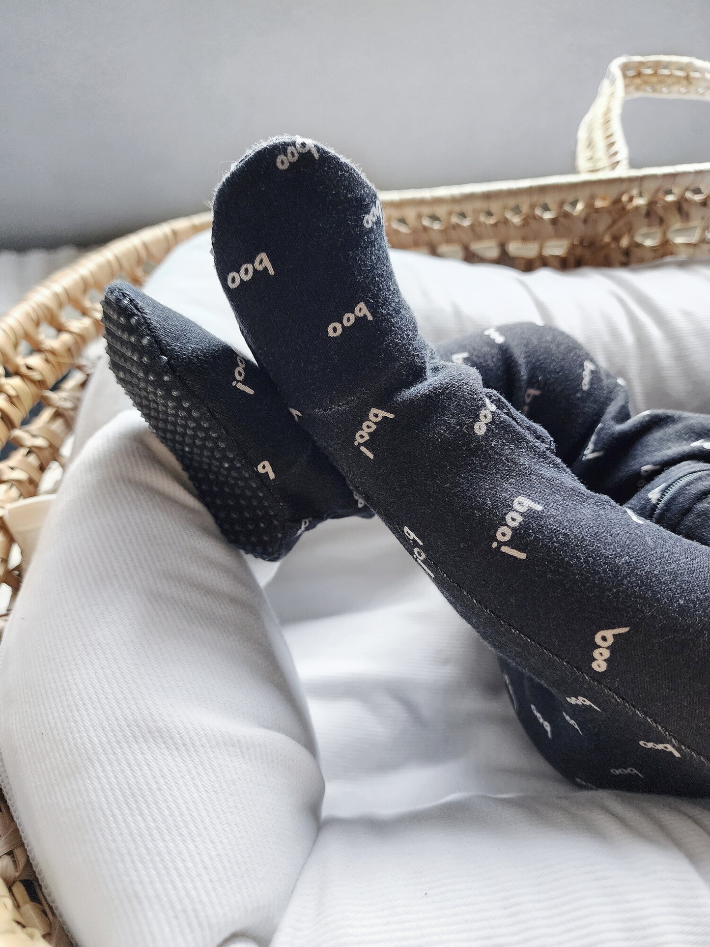 2-Way Zipper Footie | Boo