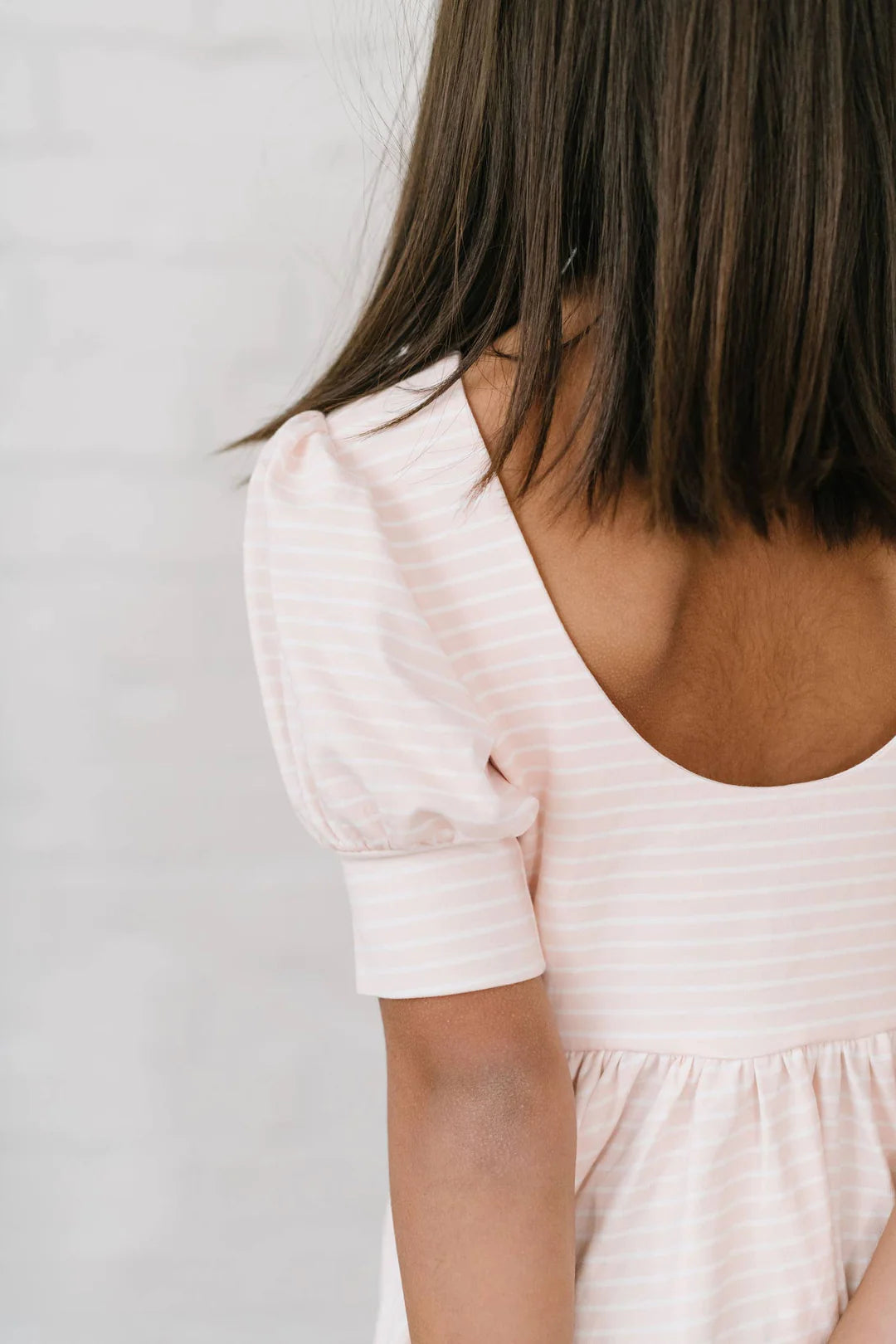 Puff Dress | Candy Stripe