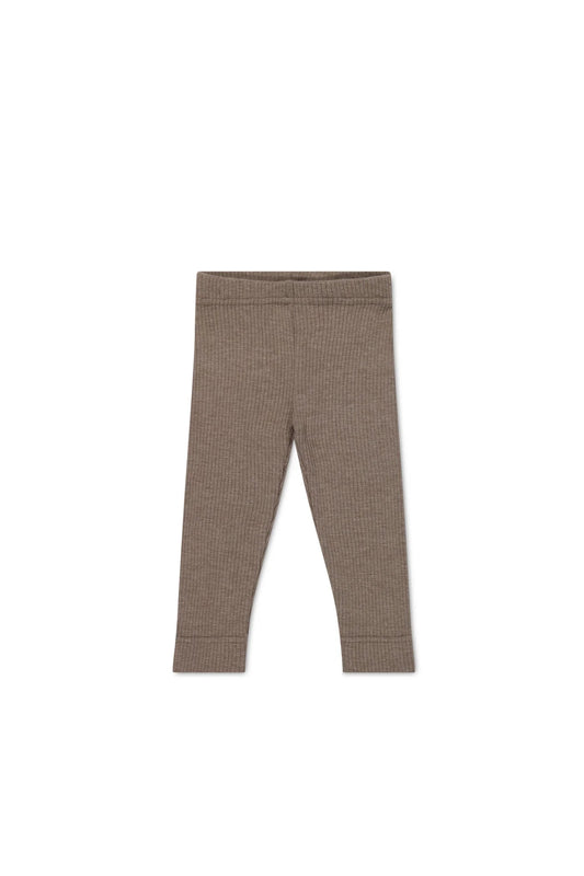 Organic Cotton Modal Everyday Legging | Brownie Marle