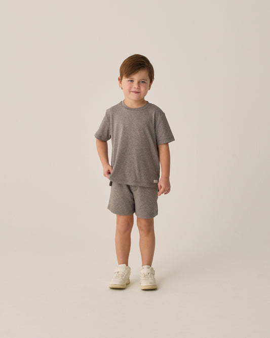 Teen Oceanside Tech Short || Heathered Grey