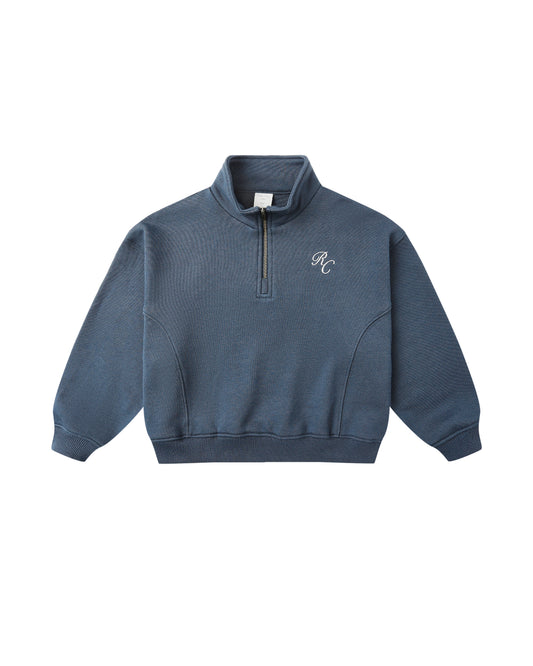 Half Zip Sweatshirt || Navy