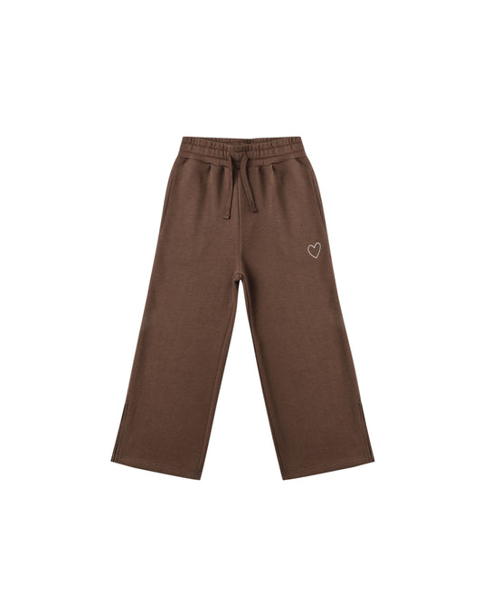 Hailey Sweatpant || Brown