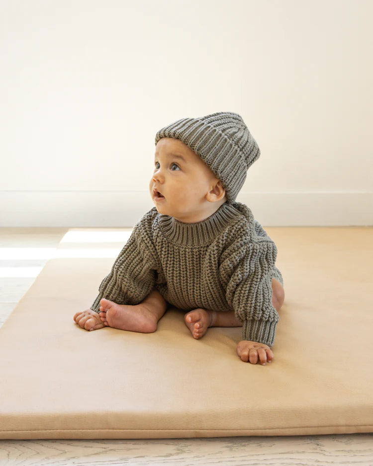 Knit Beanie | Basil