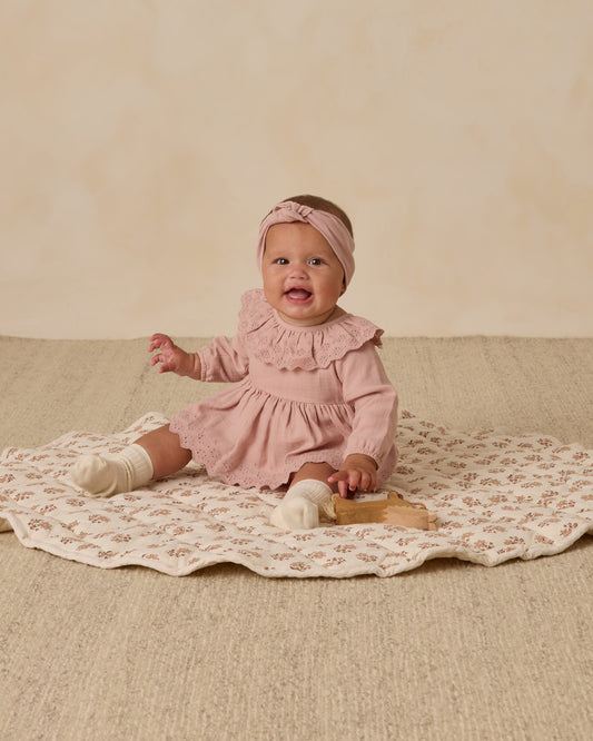 Thalia Romper || Rose