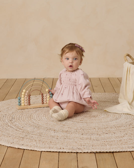 Eden Romper || Bows