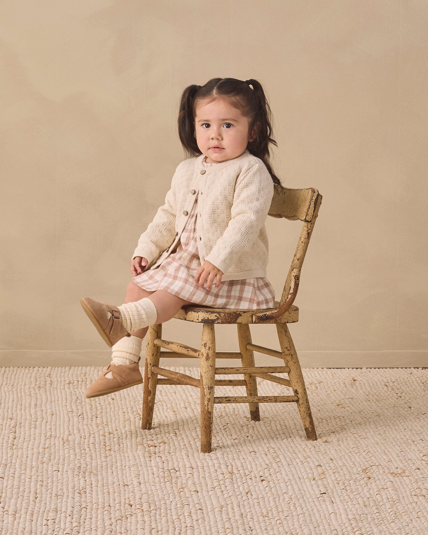 Knit Cardigan || Natural