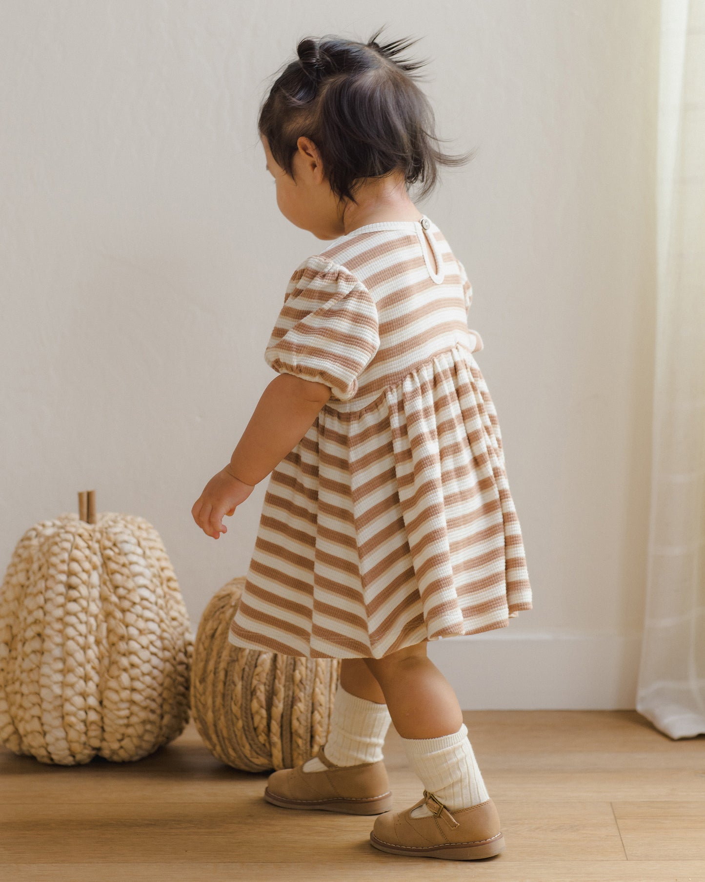 Darla Dress || Spice Stripe