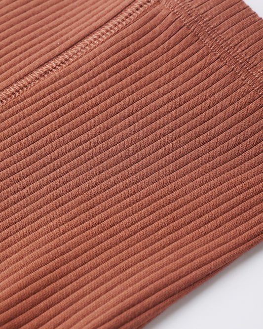 Ribbed Legging | Red