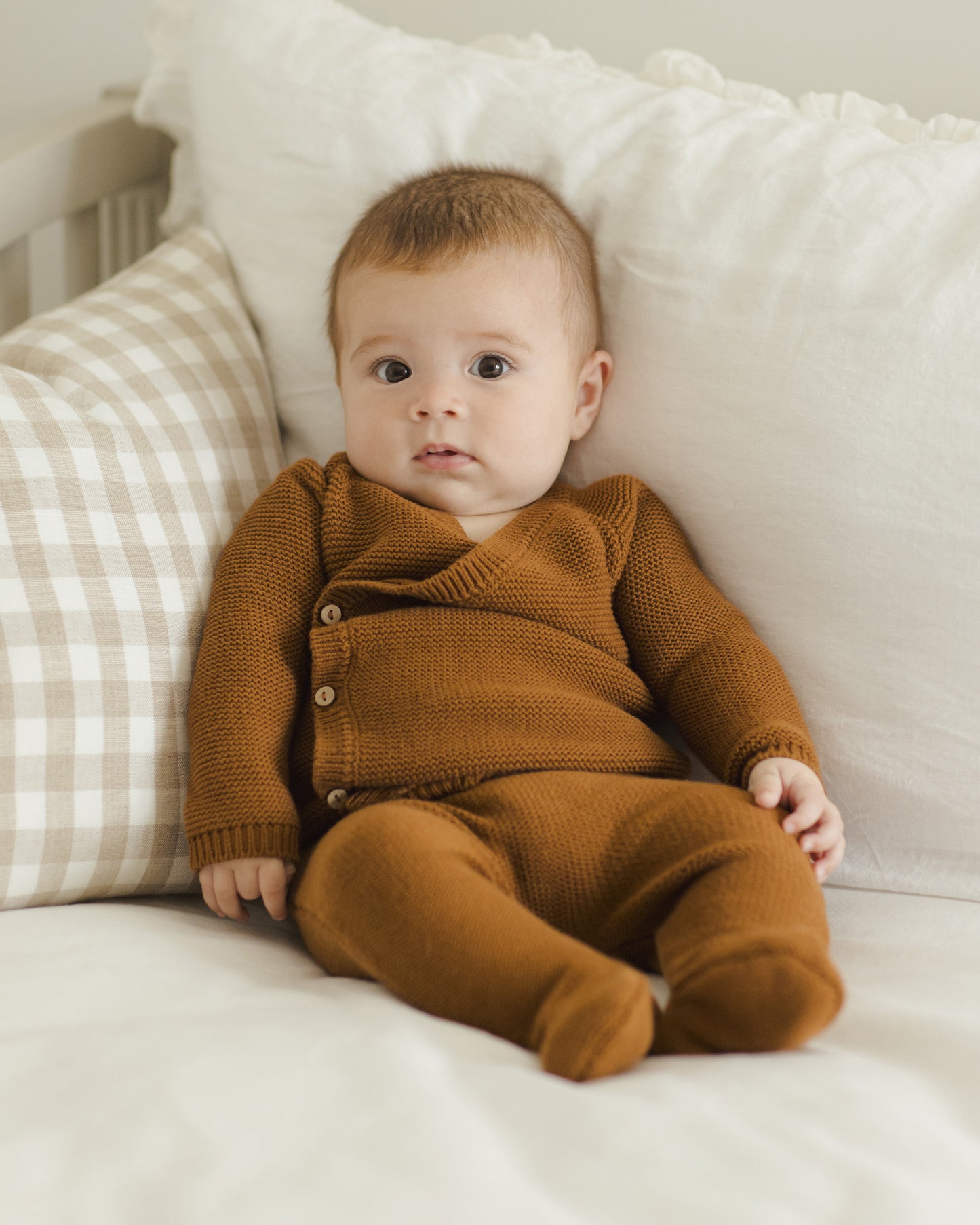 Footed Knit Pant | Cinnamon