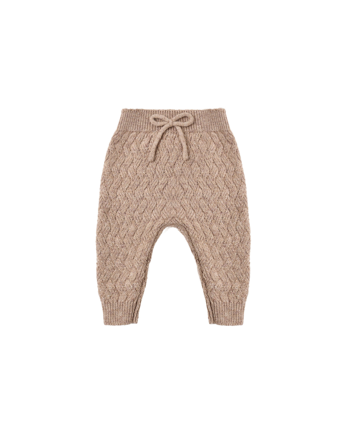 Knit Pant || Heathered Almond