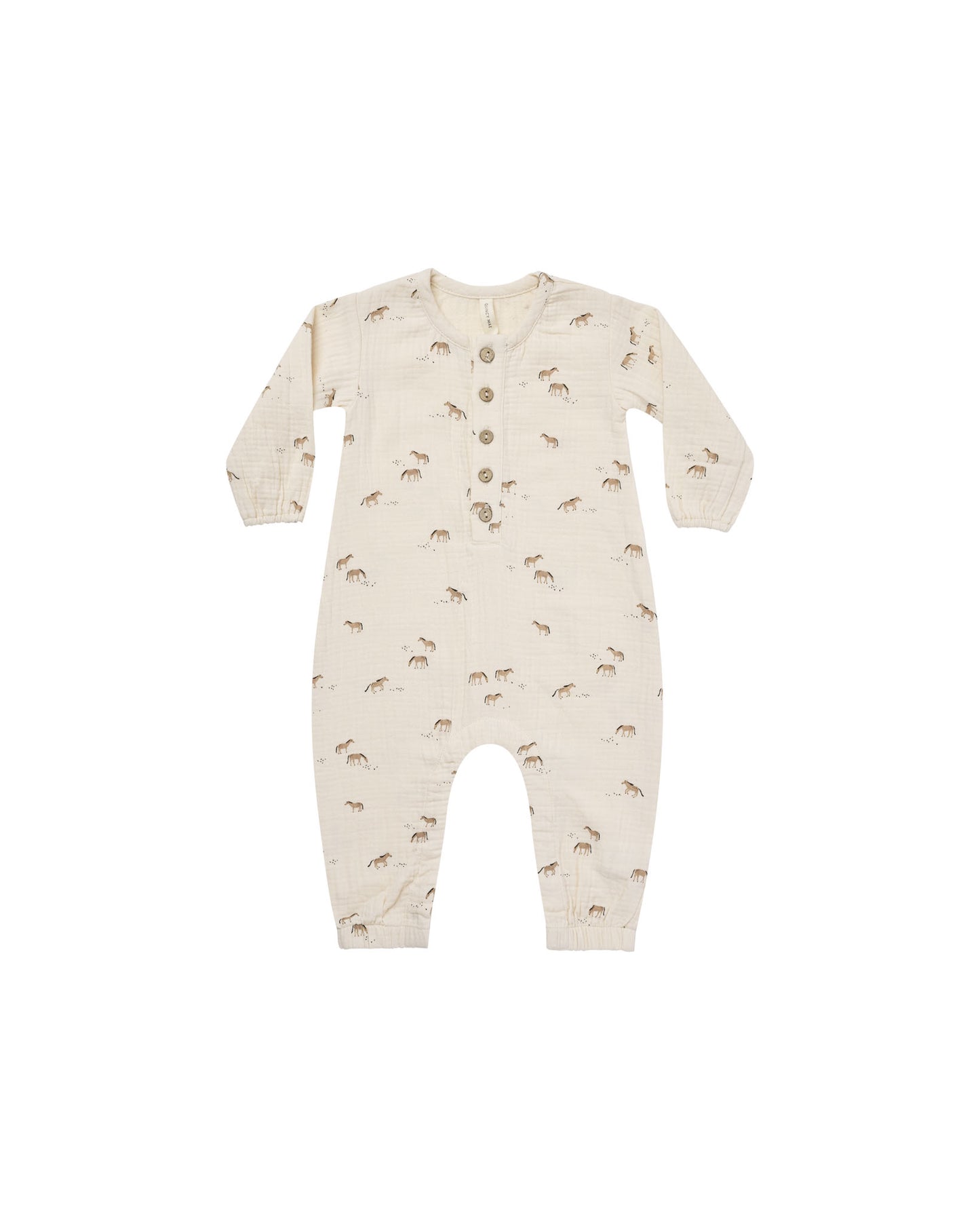 Woven Jumpsuit | Horses