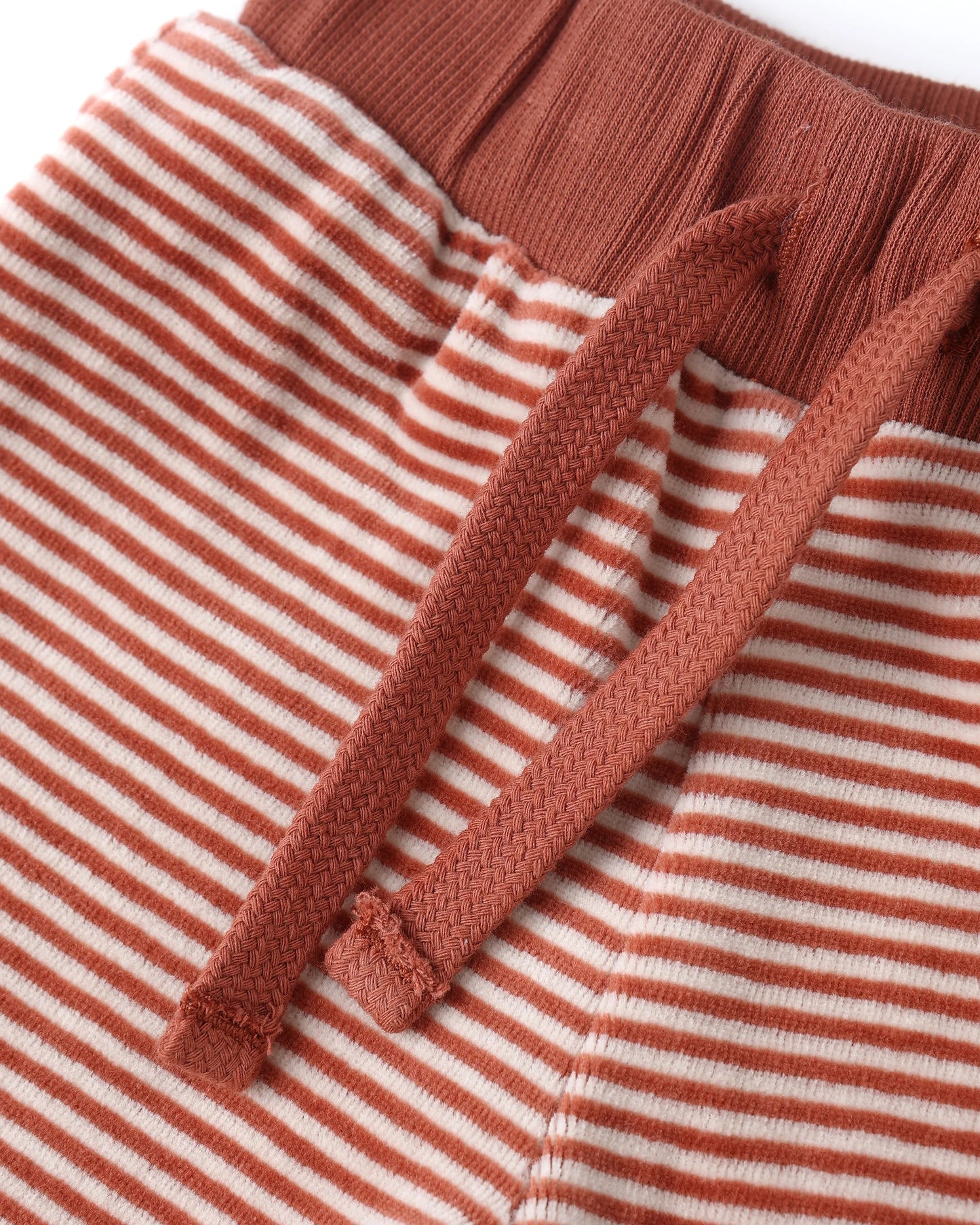 Velour Relaxed Sweatpant || Candy Stripe