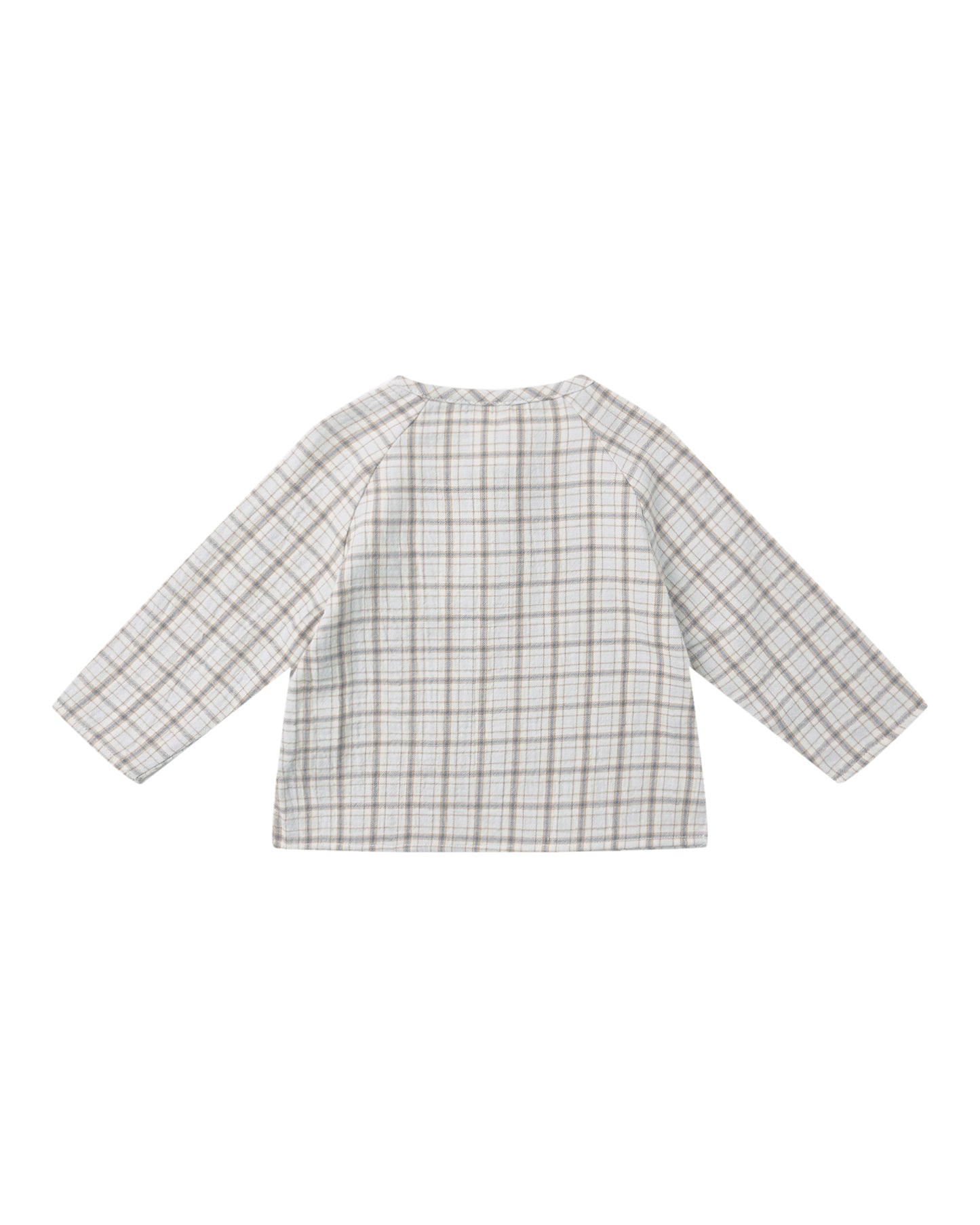 Zion Shirt || Blue Plaid