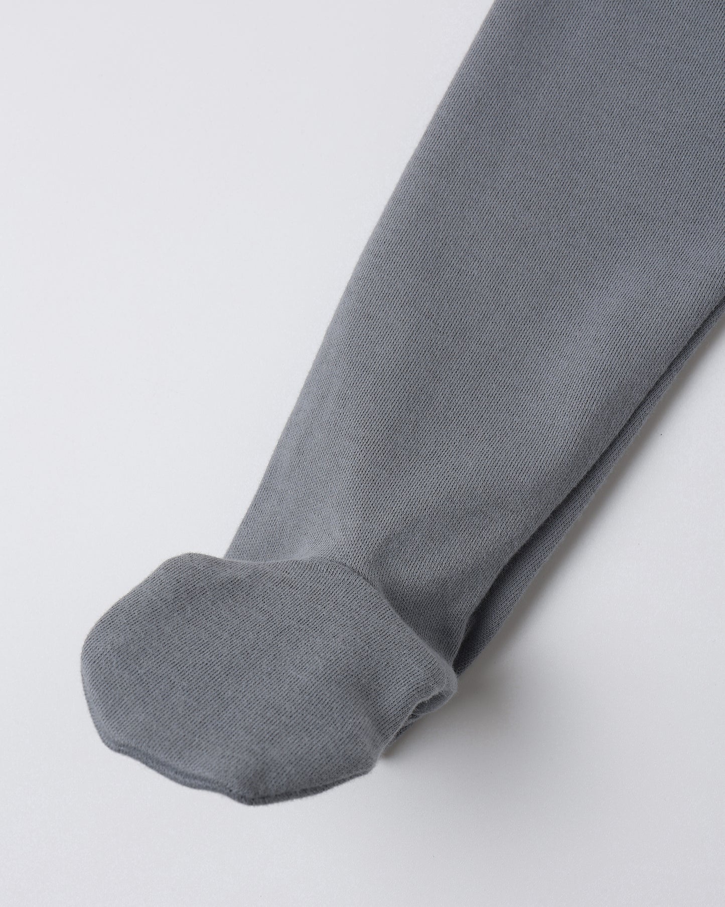 Wrap Top + Footed Pant Set || Slate