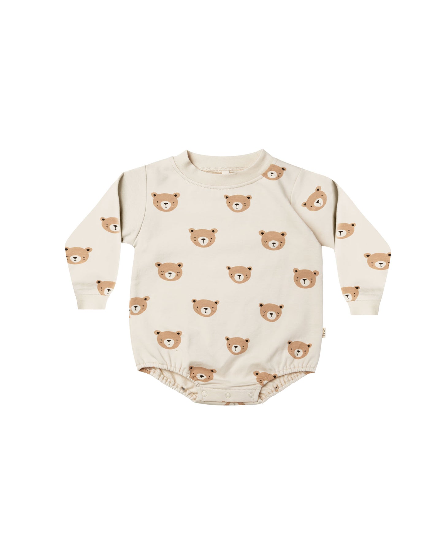 Crewneck Bubble Romper | Teddy
