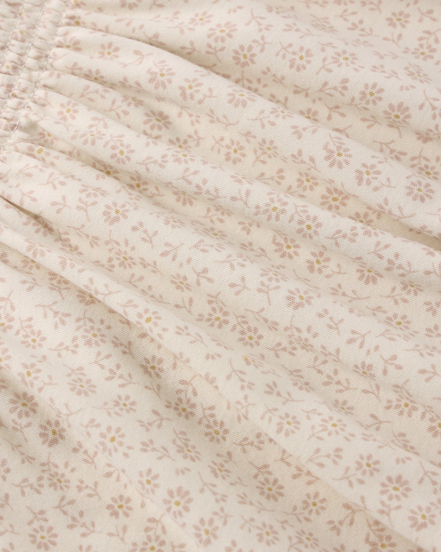 Smocked Jersey Dress || Ditsy