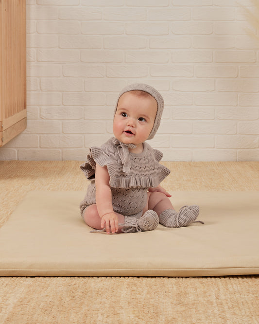 Knit Booties | Lavender