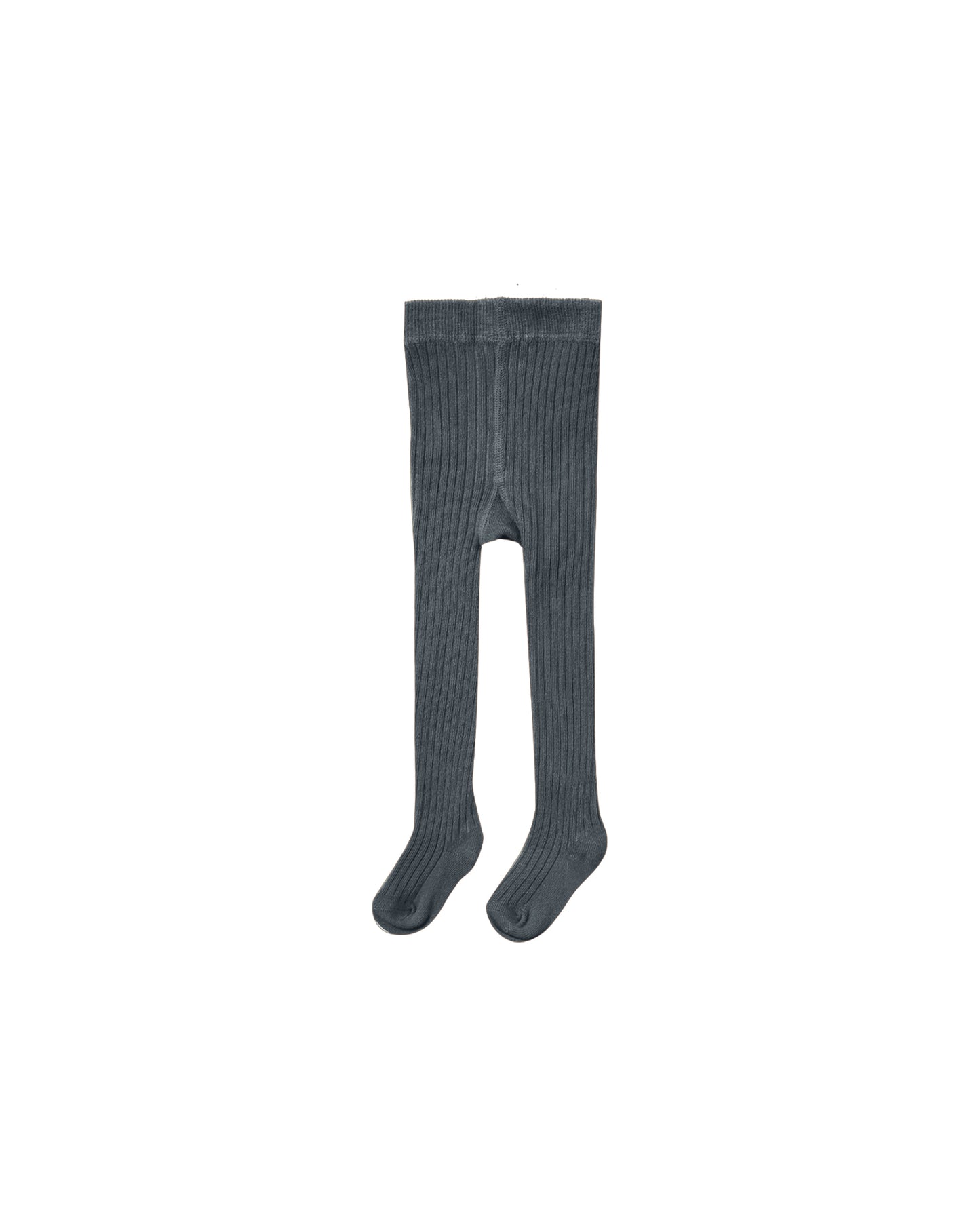 Ribbed Tights | Indigo