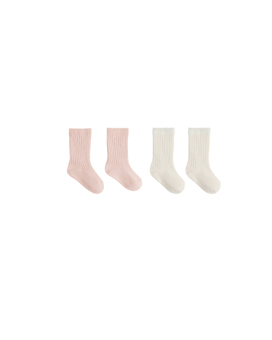 Socks Set || Natural, Rose